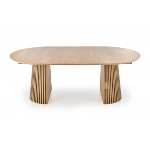Stół rozkładany Fargo Halmar | Okrągły, 120-210cm, Okleina