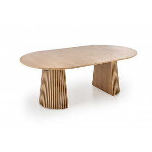 Stół rozkładany Fargo Halmar | Okrągły, 120-210cm, Okleina