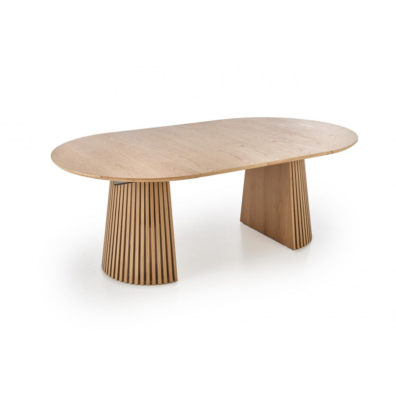 Stół rozkładany Fargo Halmar | Okrągły, 120-210cm, Okleina