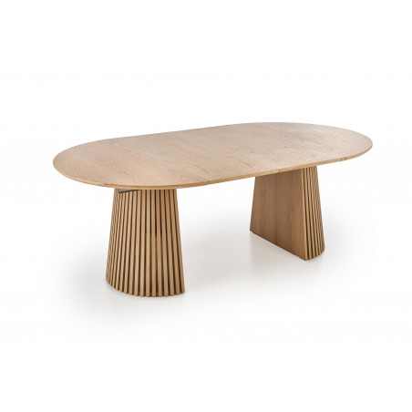 Stół rozkładany Fargo Halmar | Okrągły, 120-210cm, Okleina