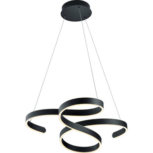 Lampa wisząca nowoczesna Francis 72 Led Czarna marki Trio