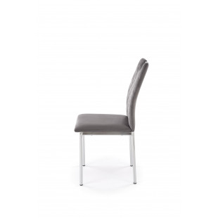 Krzesło welurowe pikowane K578 Halmar - Elegancki design