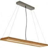 Lampa drewniana wisząca Brad LED 100cm - Trio | Naturalne drewno