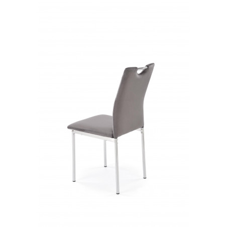 Krzesło welurowe pikowane K578 Halmar - Elegancki design