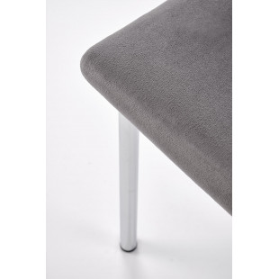 Krzesło welurowe pikowane K578 Halmar - Elegancki design