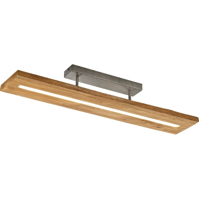 Lampa sufitowa drewniana Brad 100cm LED Trio | Ciepłe Światło