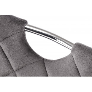 Krzesło welurowe pikowane K578 Halmar - Elegancki design