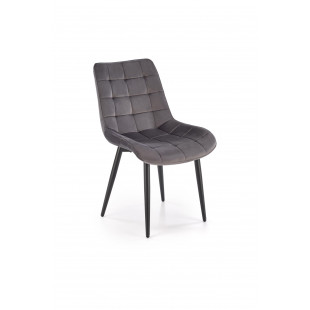 Krzesło welurowe pikowane K580 Halmar - Elegancki design w przystępnej cenie