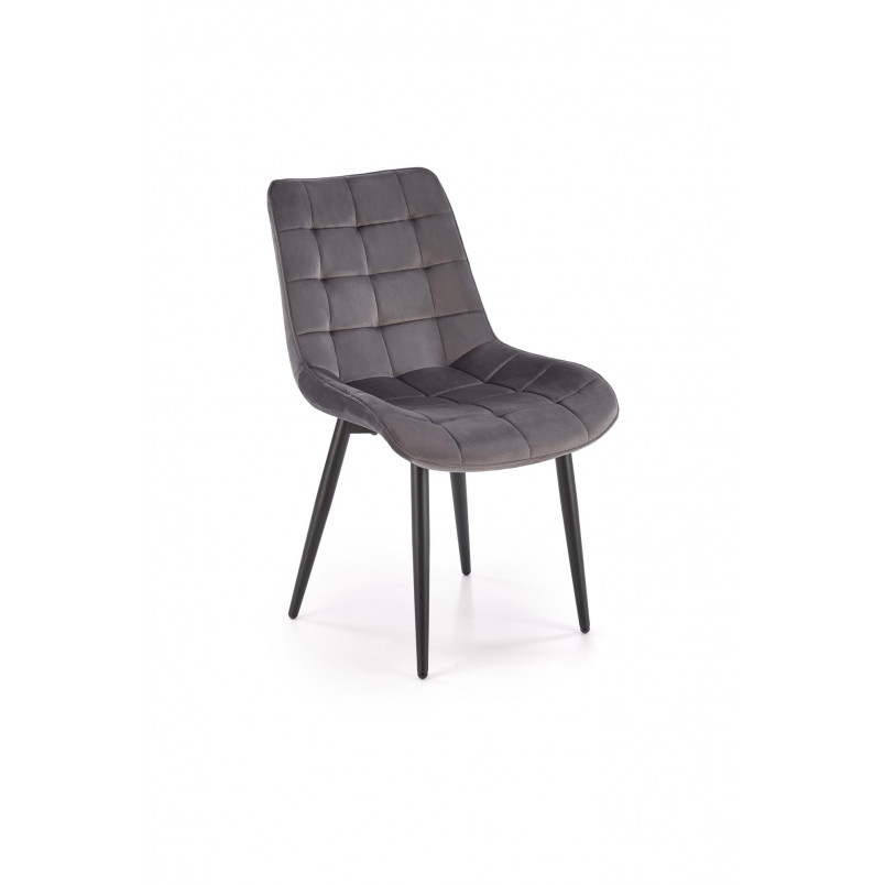 Krzesło welurowe pikowane K580 Halmar - Elegancki design w przystępnej cenie