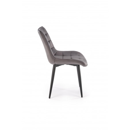 Krzesło welurowe pikowane K580 Halmar - Elegancki design w przystępnej cenie