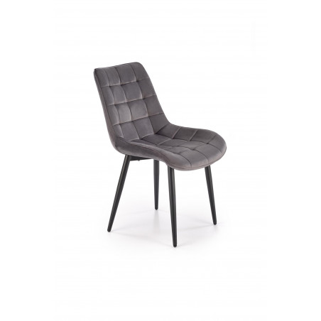 Krzesło welurowe pikowane K580 Halmar - Elegancki design w przystępnej cenie