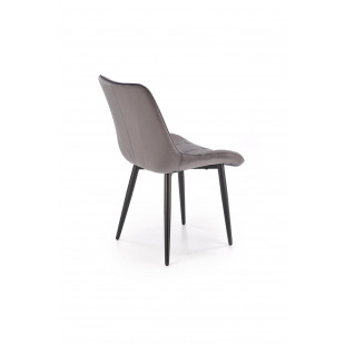 Krzesło welurowe pikowane K580 Halmar - Elegancki design w przystępnej cenie