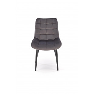 Krzesło welurowe pikowane K580 Halmar - Elegancki design w przystępnej cenie