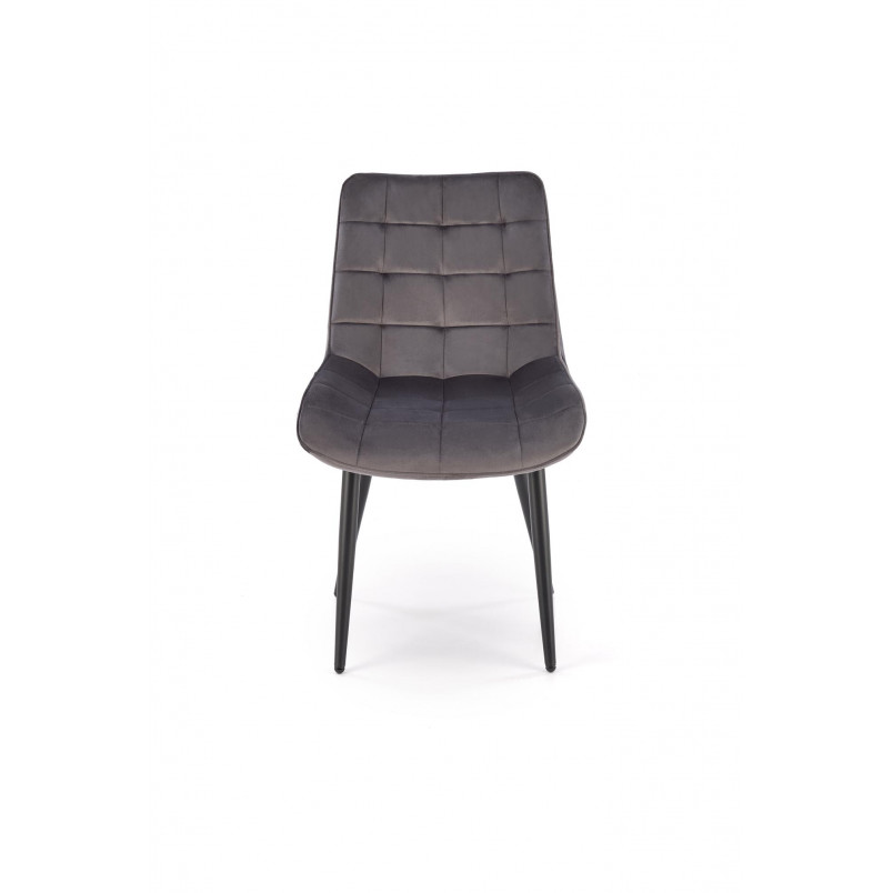 Krzesło welurowe pikowane K580 Halmar - Elegancki design w przystępnej cenie