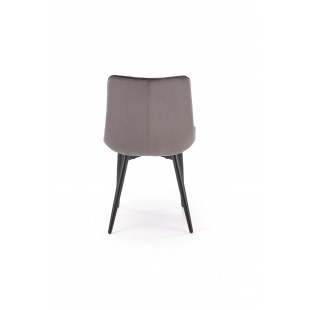 Krzesło welurowe pikowane K580 Halmar - Elegancki design w przystępnej cenie