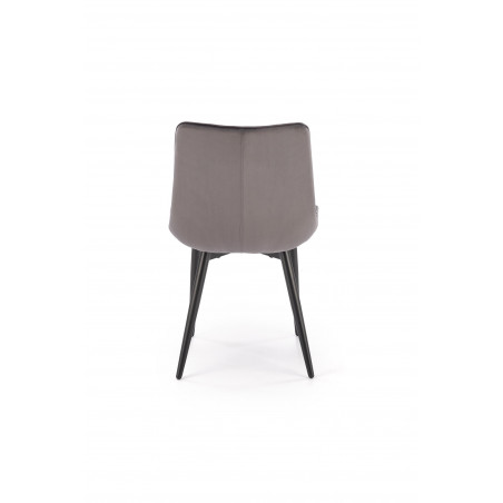 Krzesło welurowe pikowane K580 Halmar - Elegancki design w przystępnej cenie