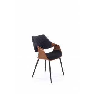 Krzesło welurowe pikowane K586 Halmar | Elegancki design