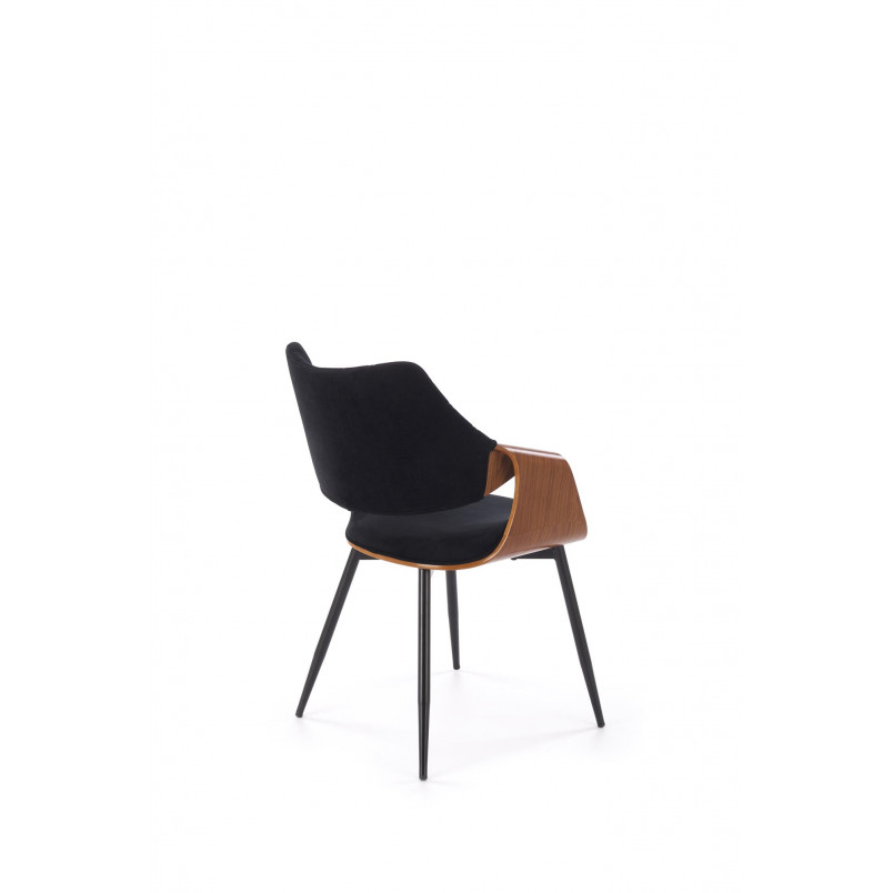 Krzesło welurowe pikowane K586 Halmar | Elegancki design