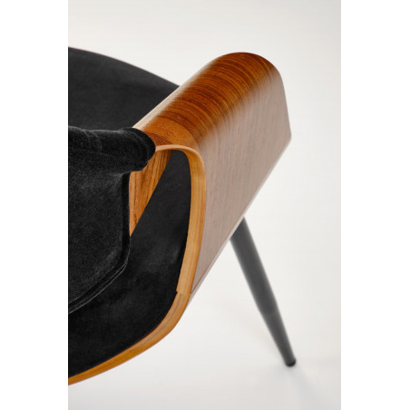 Krzesło welurowe pikowane K586 Halmar | Elegancki design