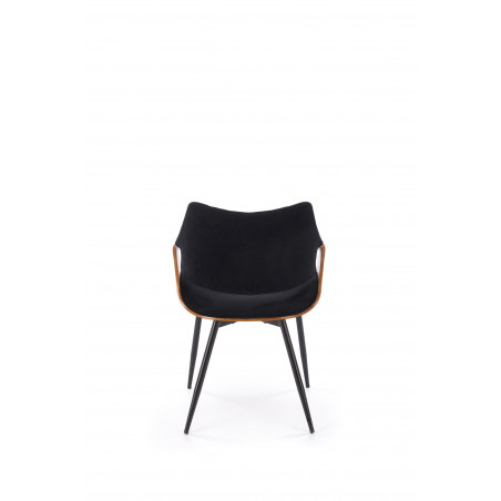 Krzesło welurowe pikowane K586 Halmar | Elegancki design