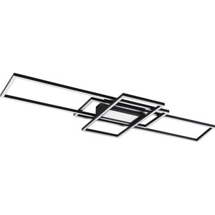 Plafon LED Trio Irvine: Nowoczesny design, pilot w zestawie!