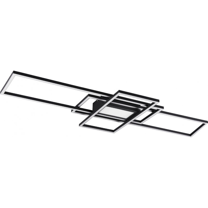 Plafon LED Trio Irvine: Nowoczesny design, pilot w zestawie!