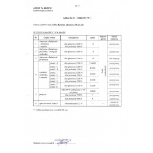 Fotel biurowy Macar czarny Halmar | Regulacja i zagłówek