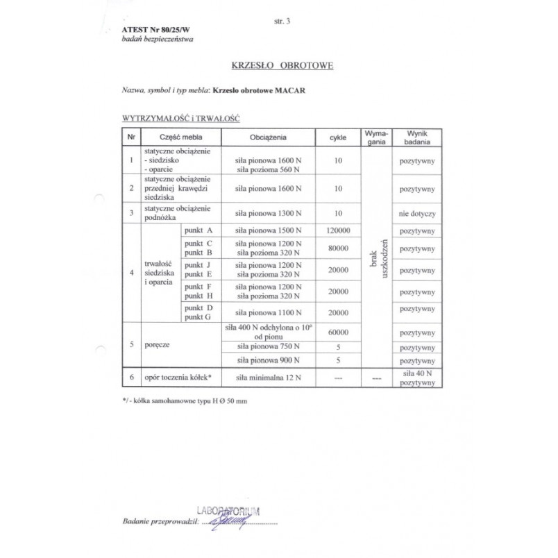 Fotel biurowy Macar czarny Halmar | Regulacja i zagłówek