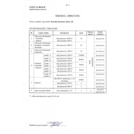 Fotel biurowy Macar czarny Halmar | Regulacja i zagłówek