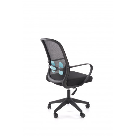 Fotel biurowy Orcano Halmar - czarny, siatka | Ergonomia i styl