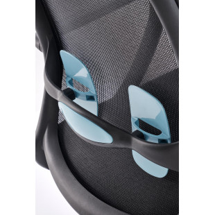 Fotel biurowy Orcano Halmar - czarny, siatka | Ergonomia i styl