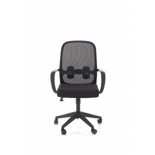 Fotel biurowy Orcano Halmar - czarny, siatka | Ergonomia i styl