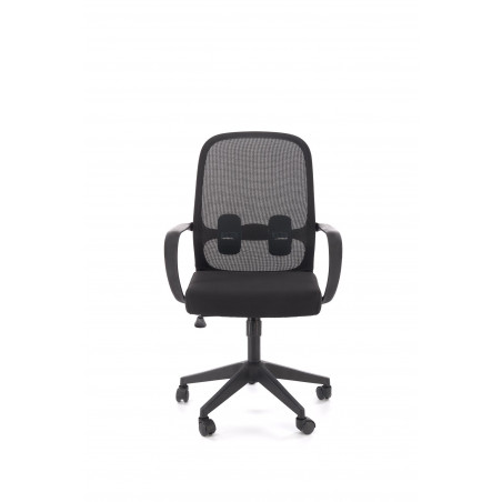 Fotel biurowy Orcano Halmar - czarny, siatka | Ergonomia i styl
