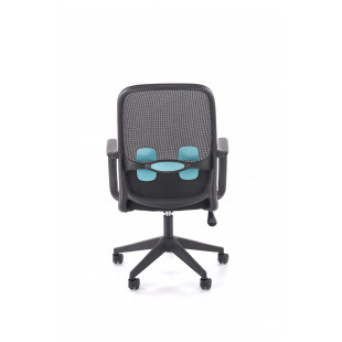 Fotel biurowy Orcano Halmar - czarny, siatka | Ergonomia i styl