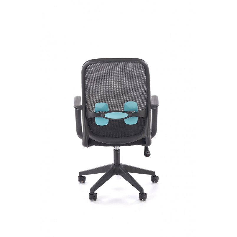 Fotel biurowy Orcano Halmar - czarny, siatka | Ergonomia i styl