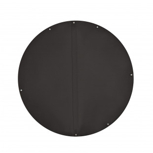 Lustro Okrągłe Patina 70cm Czarna Rama Halmar - Stylowy Akcent