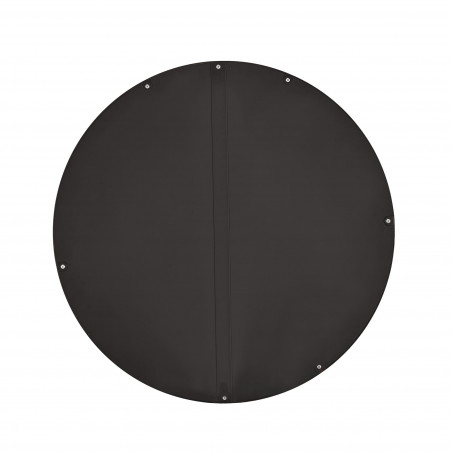 Lustro Okrągłe Patina 70cm Czarna Rama Halmar - Stylowy Akcent