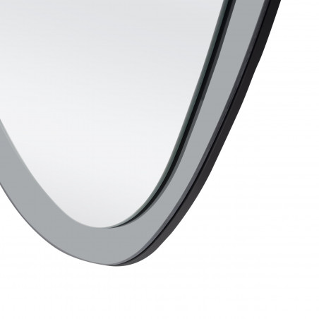 Lustro Plaza Halmar 80x60 - Niebieskie i Srebrne | Elegancki Design