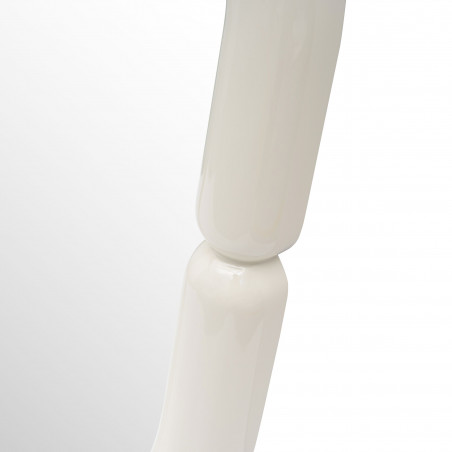 Lustro owalne Poster 80x50cm białe Halmar - Elegancki dodatek