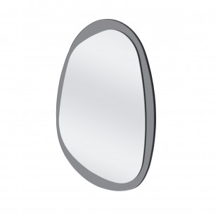 Lustro Plaza Halmar 80x60 - Niebieskie i Srebrne | Elegancki Design
