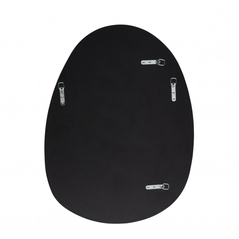 Lustro Plaza Halmar 80x60 - Niebieskie i Srebrne | Elegancki Design