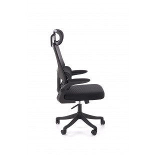 Fotel biurowy z siatki Soren czarny Halmar | Komfort i ergonomia