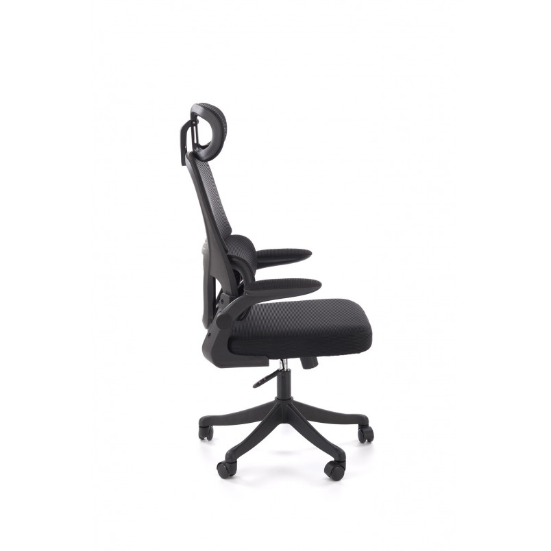Fotel biurowy z siatki Soren czarny Halmar | Komfort i ergonomia
