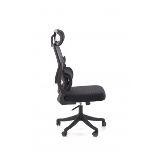 Fotel biurowy z siatki Soren czarny Halmar | Komfort i ergonomia