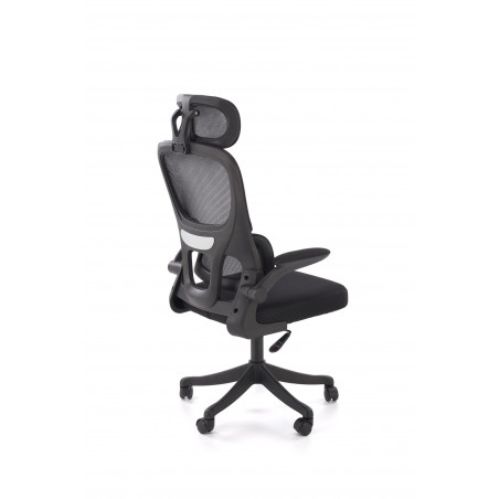 Fotel biurowy z siatki Soren czarny Halmar | Komfort i ergonomia