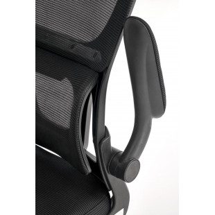 Fotel biurowy z siatki Soren czarny Halmar | Komfort i ergonomia