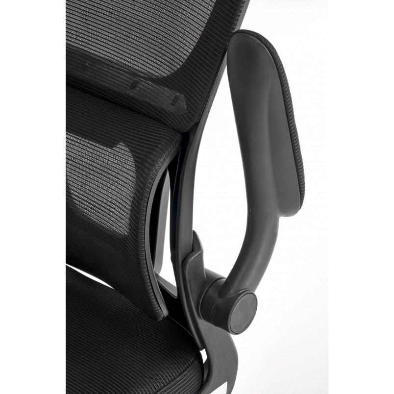 Fotel biurowy z siatki Soren czarny Halmar | Komfort i ergonomia