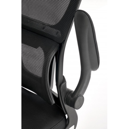 Fotel biurowy z siatki Soren czarny Halmar | Komfort i ergonomia
