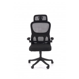 Fotel biurowy z siatki Soren czarny Halmar | Komfort i ergonomia