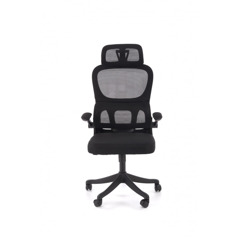 Fotel biurowy z siatki Soren czarny Halmar | Komfort i ergonomia